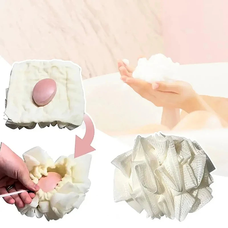 2-in-1 Exfoliating Bath Sponge