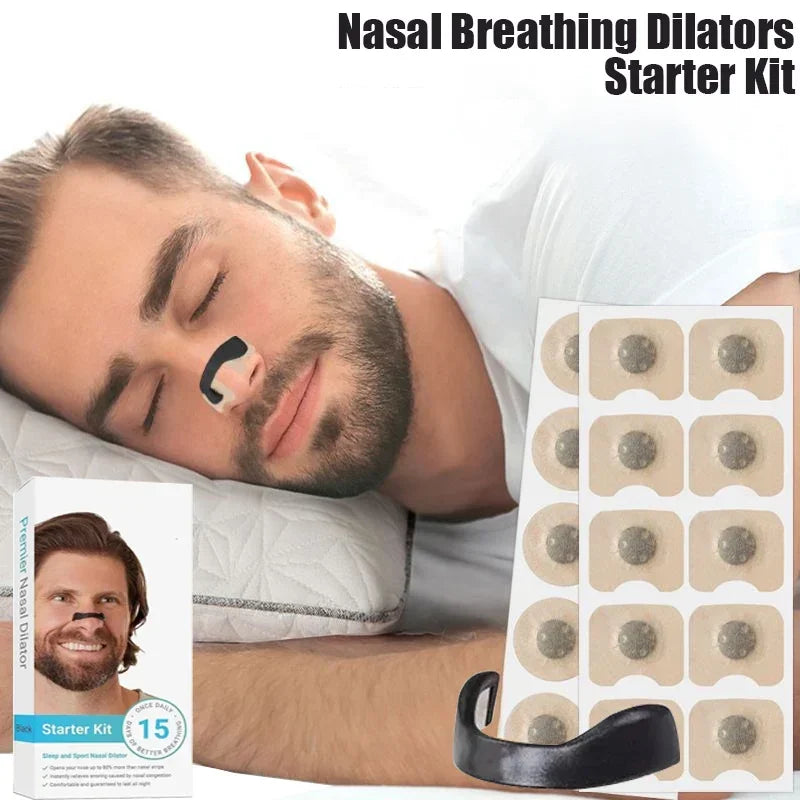 Magnetic Breathe Strips for Sleep & Nasal Breathing - Lorvenci