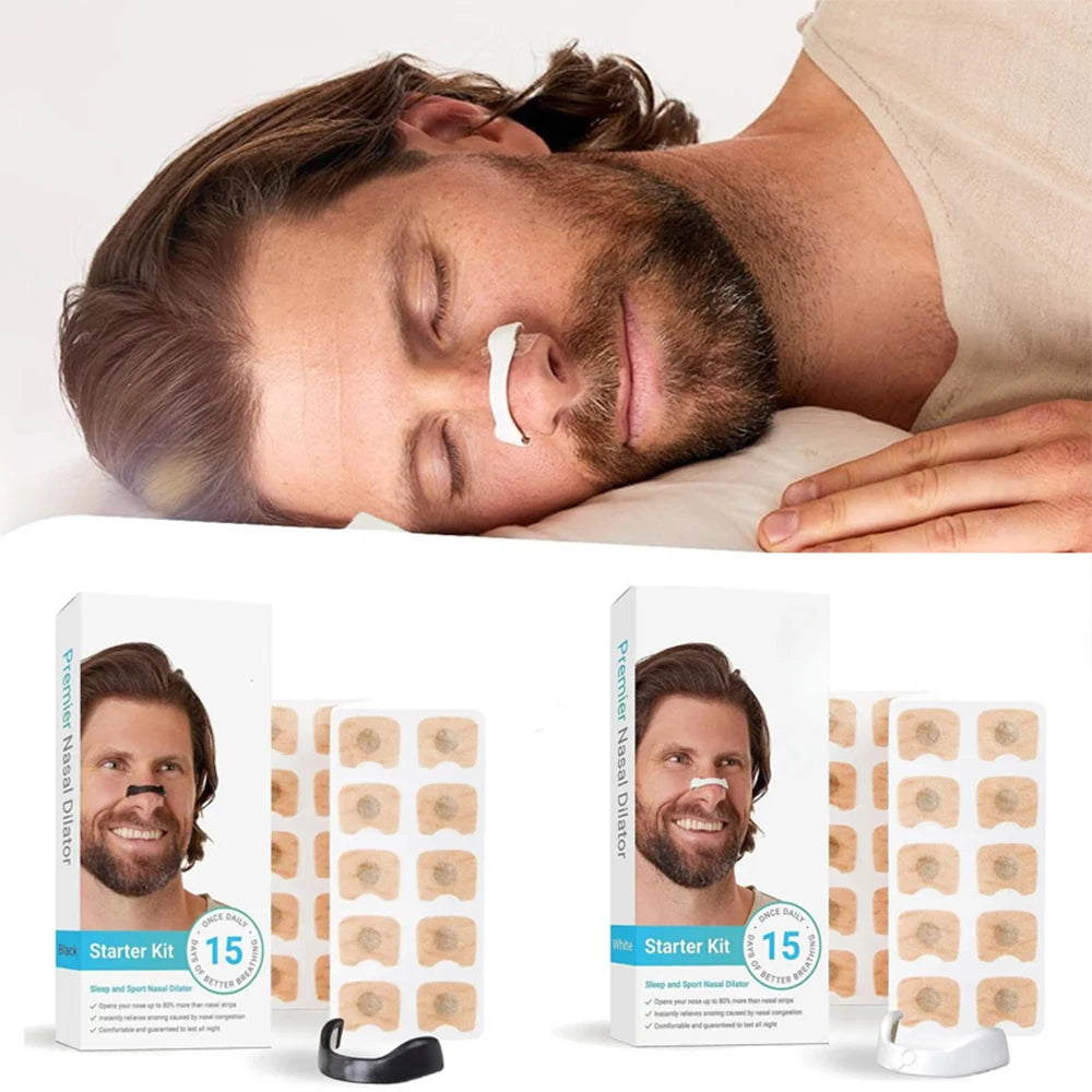 Magnetic Breathe Strips for Sleep & Nasal Breathing - Lorvenci