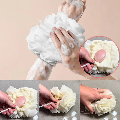 2-in-1 Exfoliating Bath Sponge