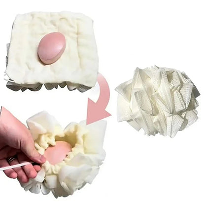 2-in-1 Exfoliating Bath Sponge